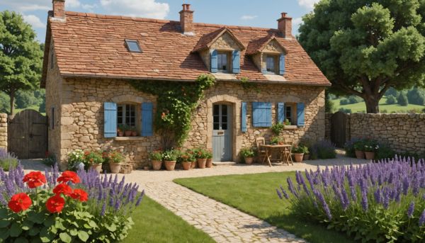 Gîtes ruraux authentiques AVEC grand jardin