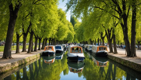 Lieux incontournables canal du midi pour profiter avec le camping l'olivigne