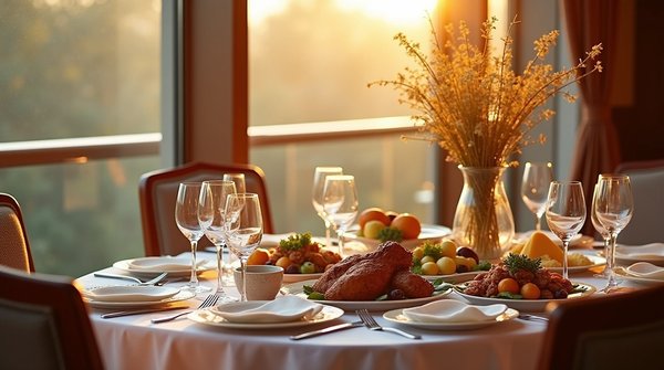 Déjeuner-croisière en automne : lumières et menus de saison