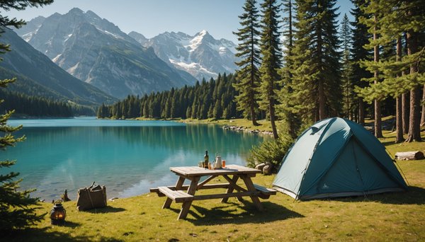 Un séjour en camping en haute-savoie entre lac et montagne